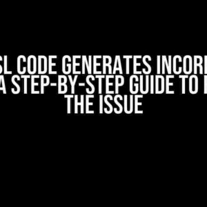 QueryDSL Code Generates Incorrect SQL Query: A Step-by-Step Guide to Resolve the Issue